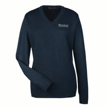 Load image into Gallery viewer, Harriton Women's V-Neck Sweater
